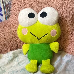 Large Keroppi plush